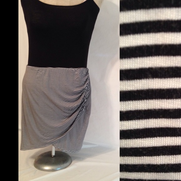 a.n.a Dresses & Skirts - Printed Strip Mini Skirt